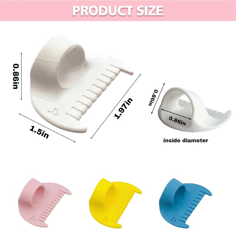 Neacus Edge Sewing Lockranding Tool - 2025 New Edge Stitch Lock and Sewing Gauge, 3/4mm Sewing Templates, for Even Stitches, DIY Sewing Machine Kit Also Suitable for Machine Sewing. - Image 3